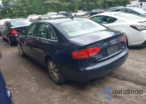 2010 Audi A4 2.0T Premium z USA, uszkodzony, nr VIN WAUFFAFL2AN016220